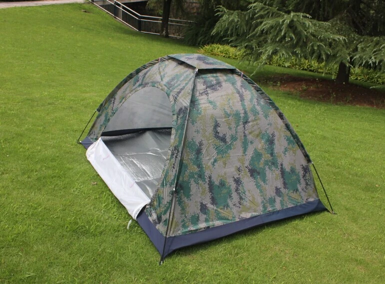 Outdoor Camping Jungle Camouflage Tent Travel Camping Ultralight Waterproof Beach Tent