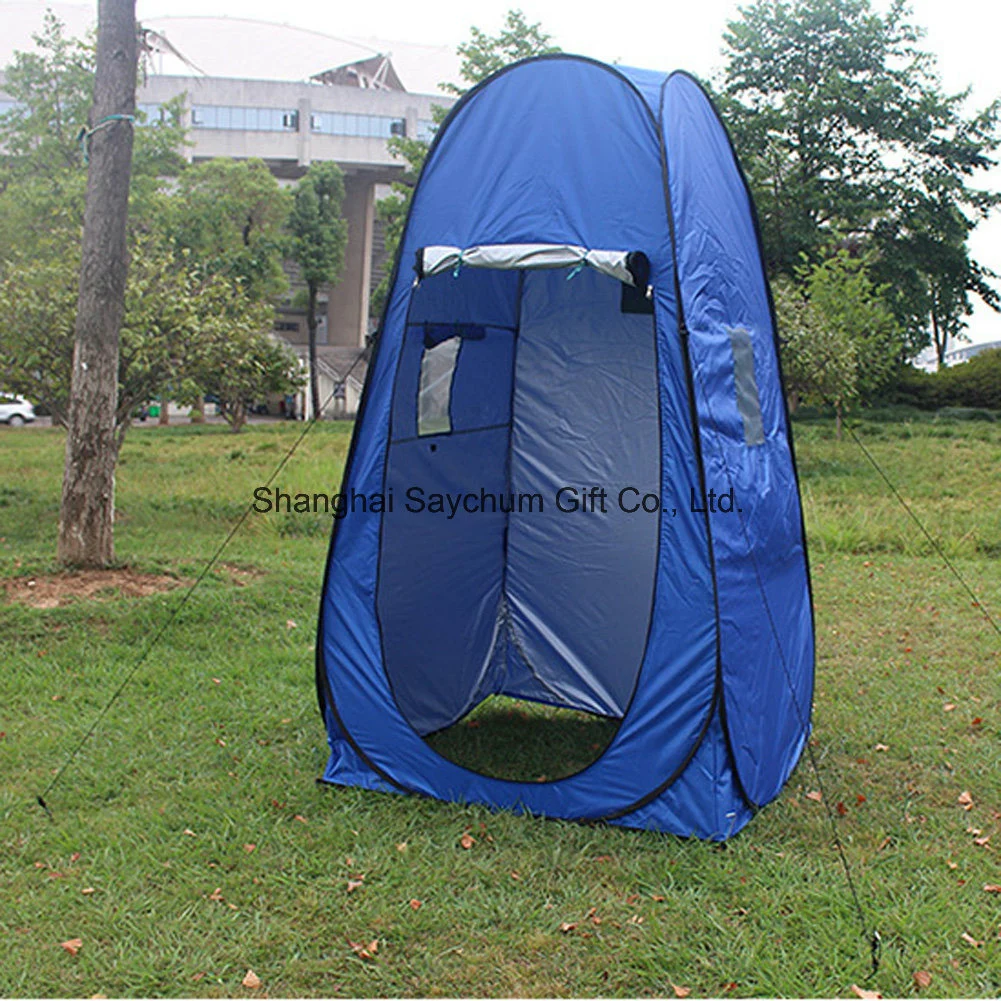 Custom Logo Portable Shelter Toilet Shower Beach Camping Tent