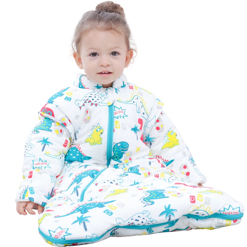 New Design Baby Clothes 100% Cotton Winter Wear Printing with Zipper Baby Sleeping Bag