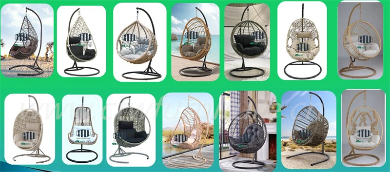 Home Hotel Furniture Outdoor Garden Patio Hanging Rattan Wicker Egg Hammock Swing Chair