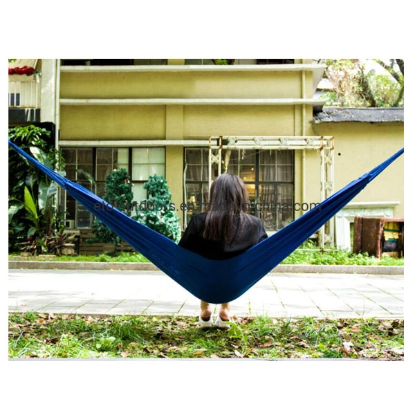 Outdoor Canvas Fabric Camping Hammock Hanging Sleeping Hammock