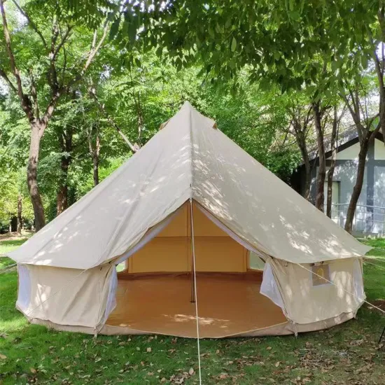 Wasserdichtes Oxford-Tuch-Glockenzelt für den Außenbereich, Tipi mit großer Kapazität für Familien-Campingzelt