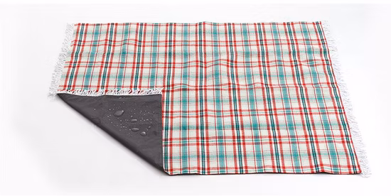 Sandfeste extra große wasserdichte Stranddecke, schnell trocknende Outdoor-Picknickdecke mit 4 Heringen und 4 Ecktaschen für Reisen Wbb19749